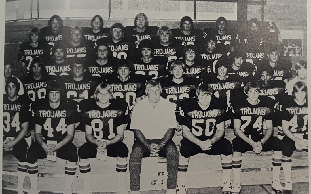 West High School Boys Football Team 1980