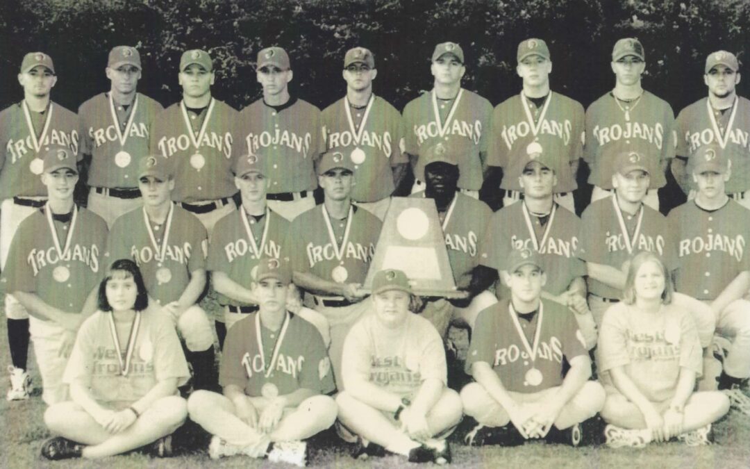 West High School Boys Baseball Team 1999